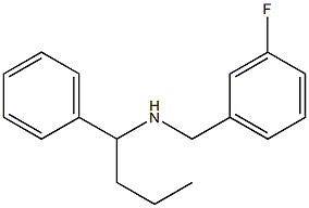 [(3-fluorophenyl)methyl](1-phenylbutyl)amine