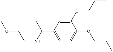[1-(3,4-dipropoxyphenyl)ethyl](2-methoxyethyl)amine