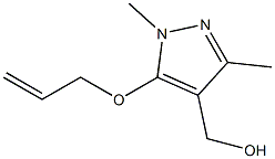 [1,3-dimethyl-5-(prop-2-en-1-yloxy)-1H-pyrazol-4-yl]methanol