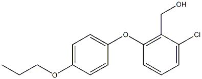 [2-chloro-6-(4-propoxyphenoxy)phenyl]methanol