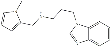 [3-(1H-1,3-benzodiazol-1-yl)propyl][(1-methyl-1H-pyrrol-2-yl)methyl]amine