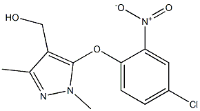 [5-(4-chloro-2-nitrophenoxy)-1,3-dimethyl-1H-pyrazol-4-yl]methanol