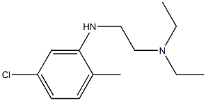 {2-[(5-chloro-2-methylphenyl)amino]ethyl}diethylamine