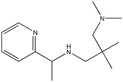 {2-[(dimethylamino)methyl]-2-methylpropyl}[1-(pyridin-2-yl)ethyl]amine