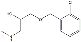 {3-[(2-chlorophenyl)methoxy]-2-hydroxypropyl}(methyl)amine