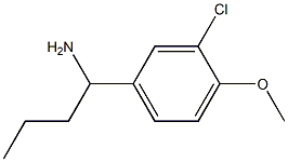 1-(3-chloro-4-methoxyphenyl)butan-1-amine