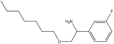 1-(3-fluorophenyl)-2-(heptyloxy)ethan-1-amine