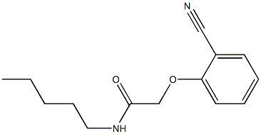 2-(2-cyanophenoxy)-N-pentylacetamide|