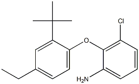 2-(2-tert-butyl-4-ethylphenoxy)-3-chloroaniline