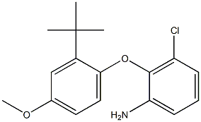 2-(2-tert-butyl-4-methoxyphenoxy)-3-chloroaniline