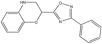 2-(3-phenyl-1,2,4-oxadiazol-5-yl)-3,4-dihydro-2H-1,4-benzoxazine
