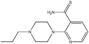 2-(4-propylpiperazin-1-yl)pyridine-3-carbothioamide