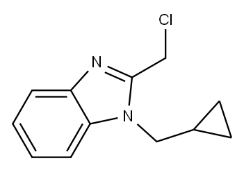 2-(chloromethyl)-1-(cyclopropylmethyl)-1H-1,3-benzodiazole