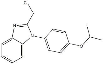 2-(chloromethyl)-1-[4-(propan-2-yloxy)phenyl]-1H-1,3-benzodiazole