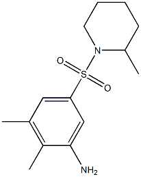 2,3-dimethyl-5-[(2-methylpiperidine-1-)sulfonyl]aniline