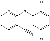 2-[(2,5-dichlorophenyl)sulfanyl]pyridine-3-carbonitrile
