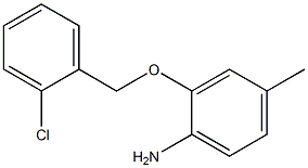 2-[(2-chlorophenyl)methoxy]-4-methylaniline