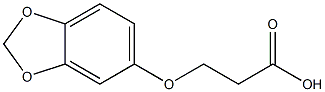 3-(2H-1,3-benzodioxol-5-yloxy)propanoic acid