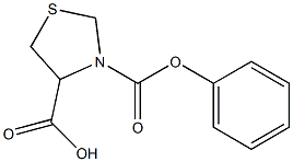 3-(phenoxycarbonyl)-1,3-thiazolidine-4-carboxylic acid