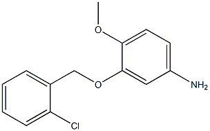 3-[(2-chlorobenzyl)oxy]-4-methoxyaniline