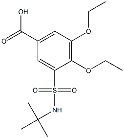 3-[(tert-butylamino)sulfonyl]-4,5-diethoxybenzoic acid