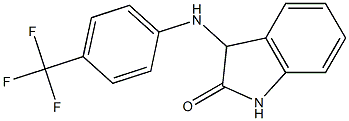 3-{[4-(trifluoromethyl)phenyl]amino}-2,3-dihydro-1H-indol-2-one