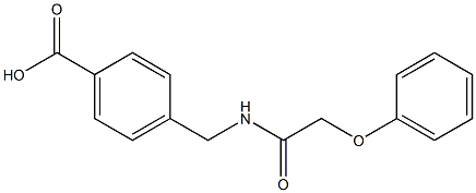 4-[(2-phenoxyacetamido)methyl]benzoic acid