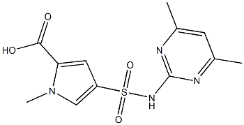 4-[(4,6-dimethylpyrimidin-2-yl)sulfamoyl]-1-methyl-1H-pyrrole-2-carboxylic acid