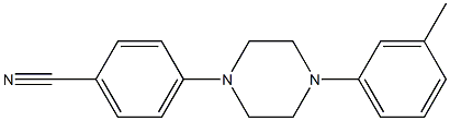 4-[4-(3-methylphenyl)piperazin-1-yl]benzonitrile