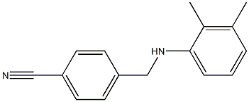 4-{[(2,3-dimethylphenyl)amino]methyl}benzonitrile