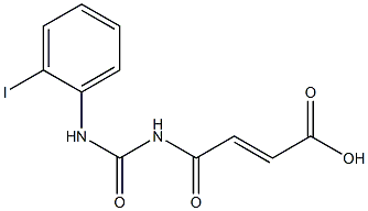 4-{[(2-iodophenyl)carbamoyl]amino}-4-oxobut-2-enoic acid