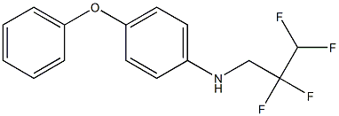4-phenoxy-N-(2,2,3,3-tetrafluoropropyl)aniline Structure