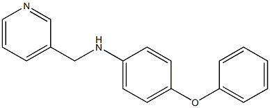 4-phenoxy-N-(pyridin-3-ylmethyl)aniline Structure