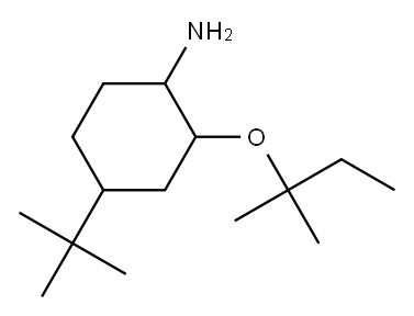 4-tert-butyl-2-[(2-methylbutan-2-yl)oxy]cyclohexan-1-amine