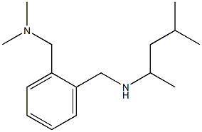 dimethyl[(2-{[(4-methylpentan-2-yl)amino]methyl}phenyl)methyl]amine