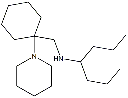 heptan-4-yl({[1-(piperidin-1-yl)cyclohexyl]methyl})amine