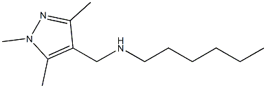 hexyl[(1,3,5-trimethyl-1H-pyrazol-4-yl)methyl]amine