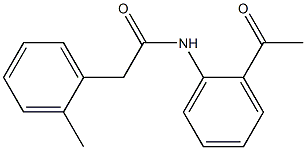 N-(2-acetylphenyl)-2-(2-methylphenyl)acetamide
