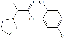 N-(2-amino-5-chlorophenyl)-2-pyrrolidin-1-ylpropanamide