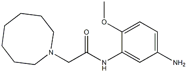 N-(5-amino-2-methoxyphenyl)-2-(azocan-1-yl)acetamide
