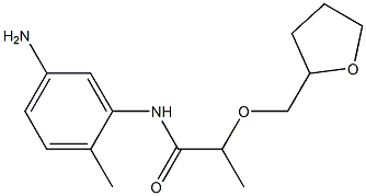 N-(5-amino-2-methylphenyl)-2-(oxolan-2-ylmethoxy)propanamide