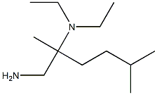 N-[1-(aminomethyl)-1,4-dimethylpentyl]-N,N-diethylamine