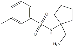 N-[1-(aminomethyl)cyclopentyl]-3-methylbenzene-1-sulfonamide