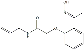 N-allyl-2-{2-[(1E)-N-hydroxyethanimidoyl]phenoxy}acetamide