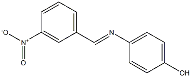 4-{[(E)-(3-nitrophenyl)methylidene]amino}phenol