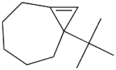 1-tert-Butylbicyclo[5.1.0]oct-7-ene Struktur