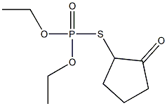 Thiophosphoric acid O,O-diethyl S-(2-oxocyclopentyl) ester