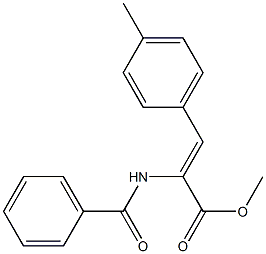 (Z)-2-Benzoylamino-3-(4-methylphenyl)propenoic acid methyl ester