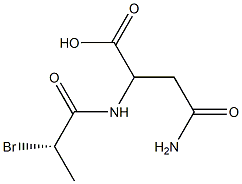 (S)-2-[(2-Bromopropionyl)amino]-3-(aminocarbonyl)propionic acid