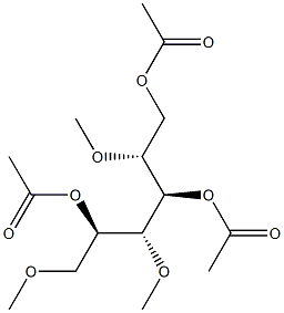 1-O,3-O,5-O-Triacetyl-2-O,4-O,6-O-trimethyl-D-mannitol